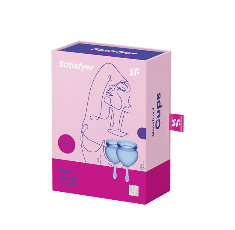Satisfyer FeelGood Menstrual Cups DarkBlue 4002194