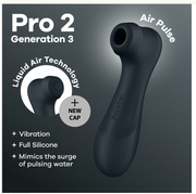 Satisfyer Pro 2 Generation 3 Black Grey