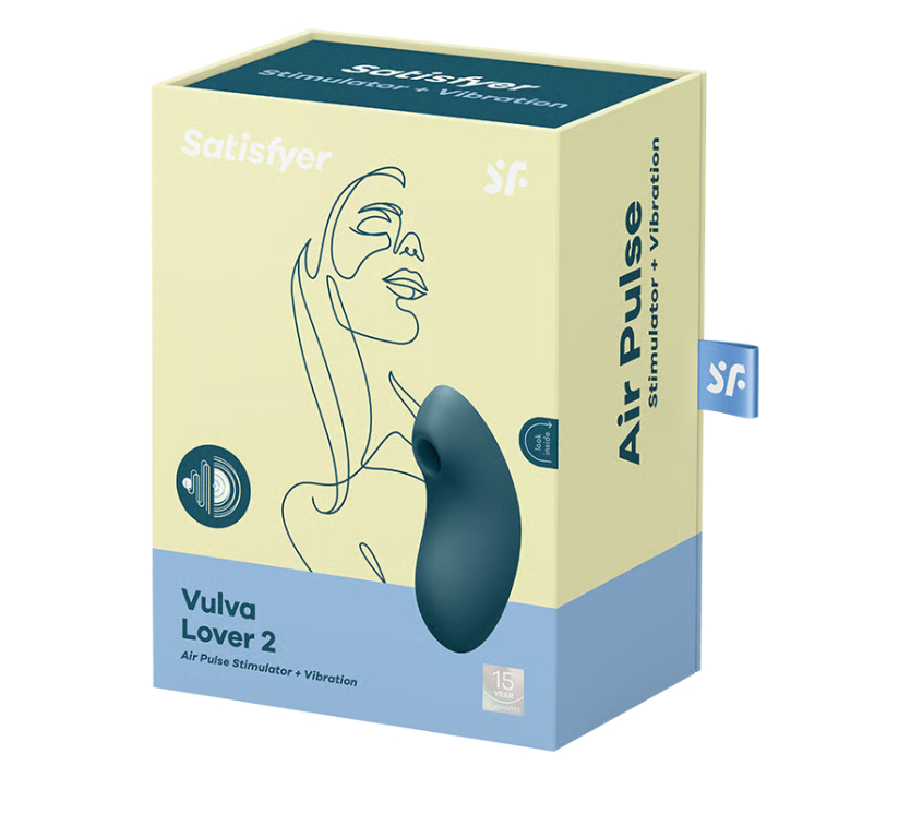 Satisfyer Vulva Lover 2 Azul 4018621
