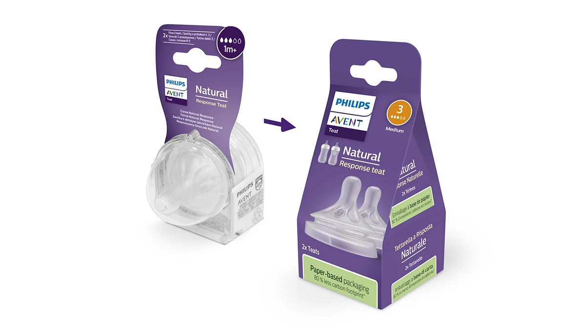 Philips Avent Tetinas Natural Response T3 1M+ (2 un.)