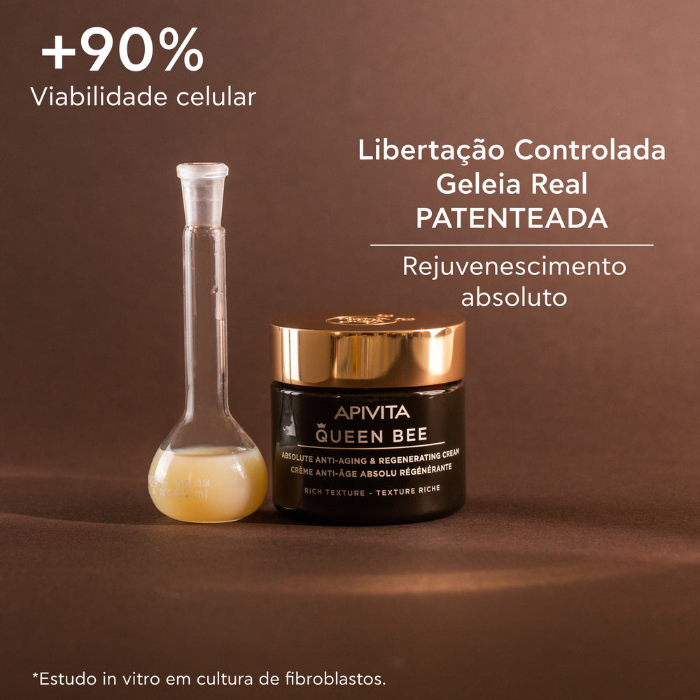 APIVITA Queen Bee Absolute Anti-Aging and Rejuvenating Cream - Rich Texture