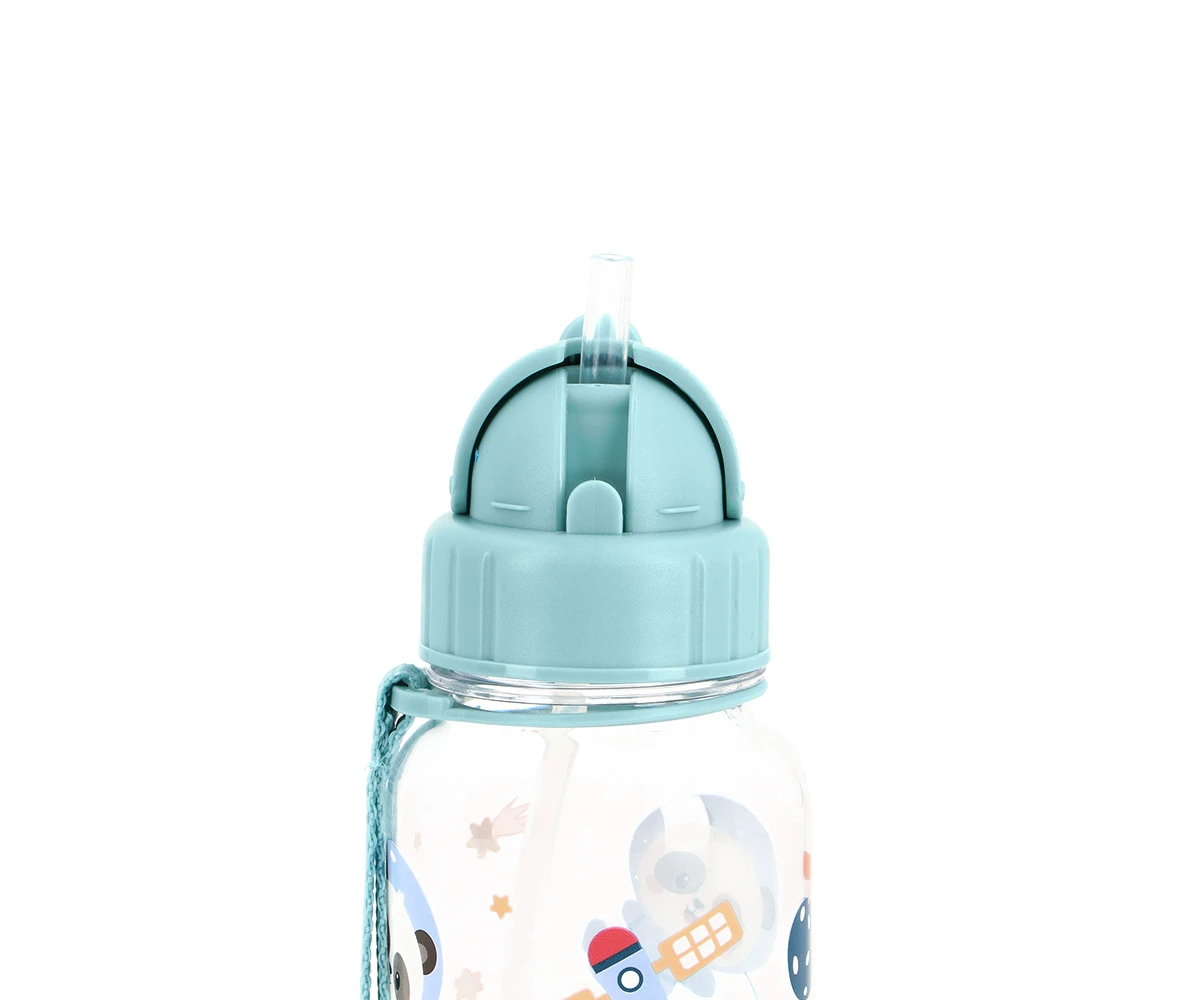 Tutete Garrafa de plástico 500 ml Pandas in Space