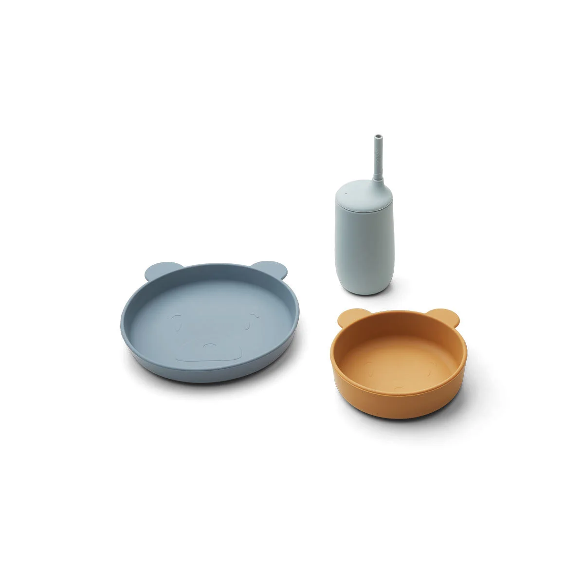 Liewood Nathan Junior Dining Set Blue 7126 LW14342