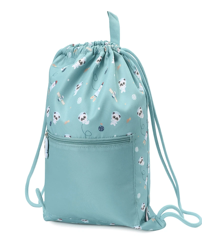Tutete Mochila Saco Impermeável Pandas in Space