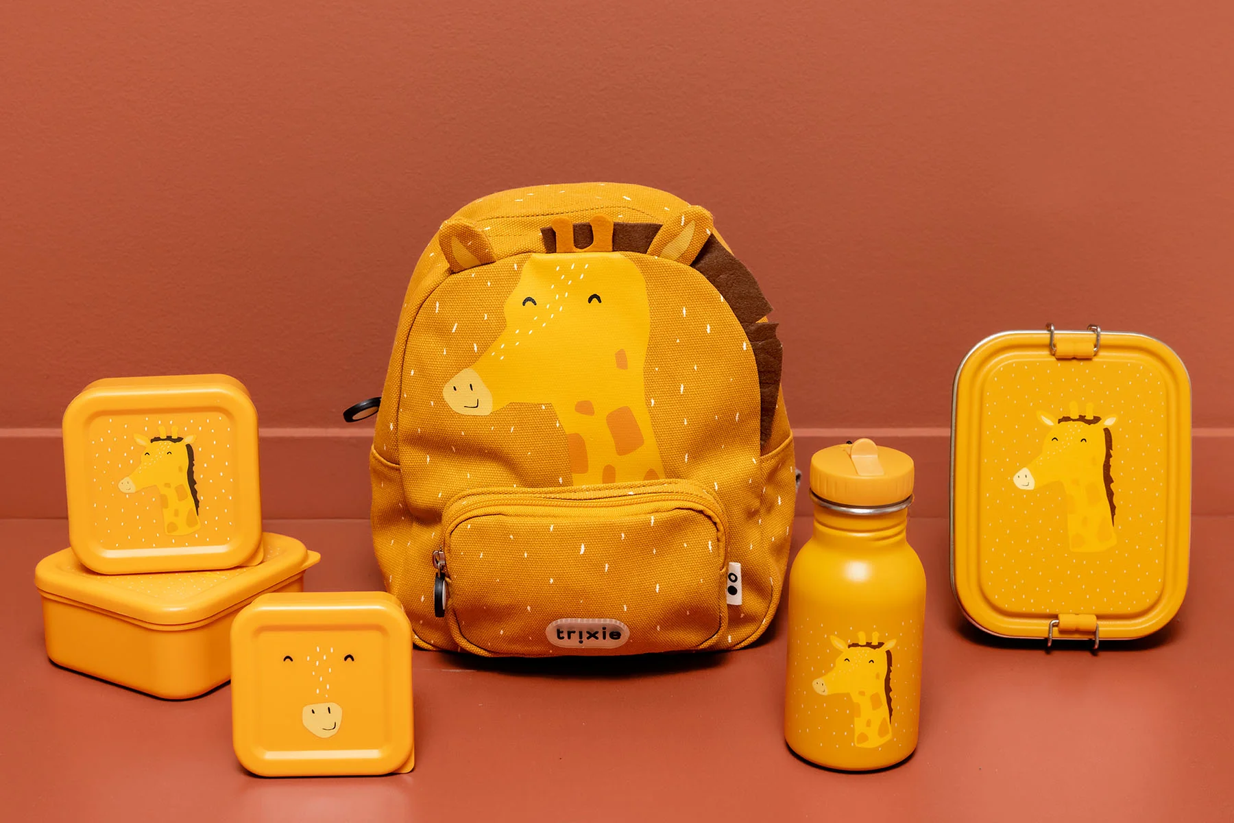 Trixie Mochila Pequena - Mr. Giraffe
