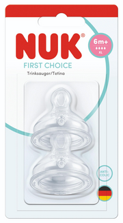Nuk First Choice+ Tetina Sil Xl 6-18m