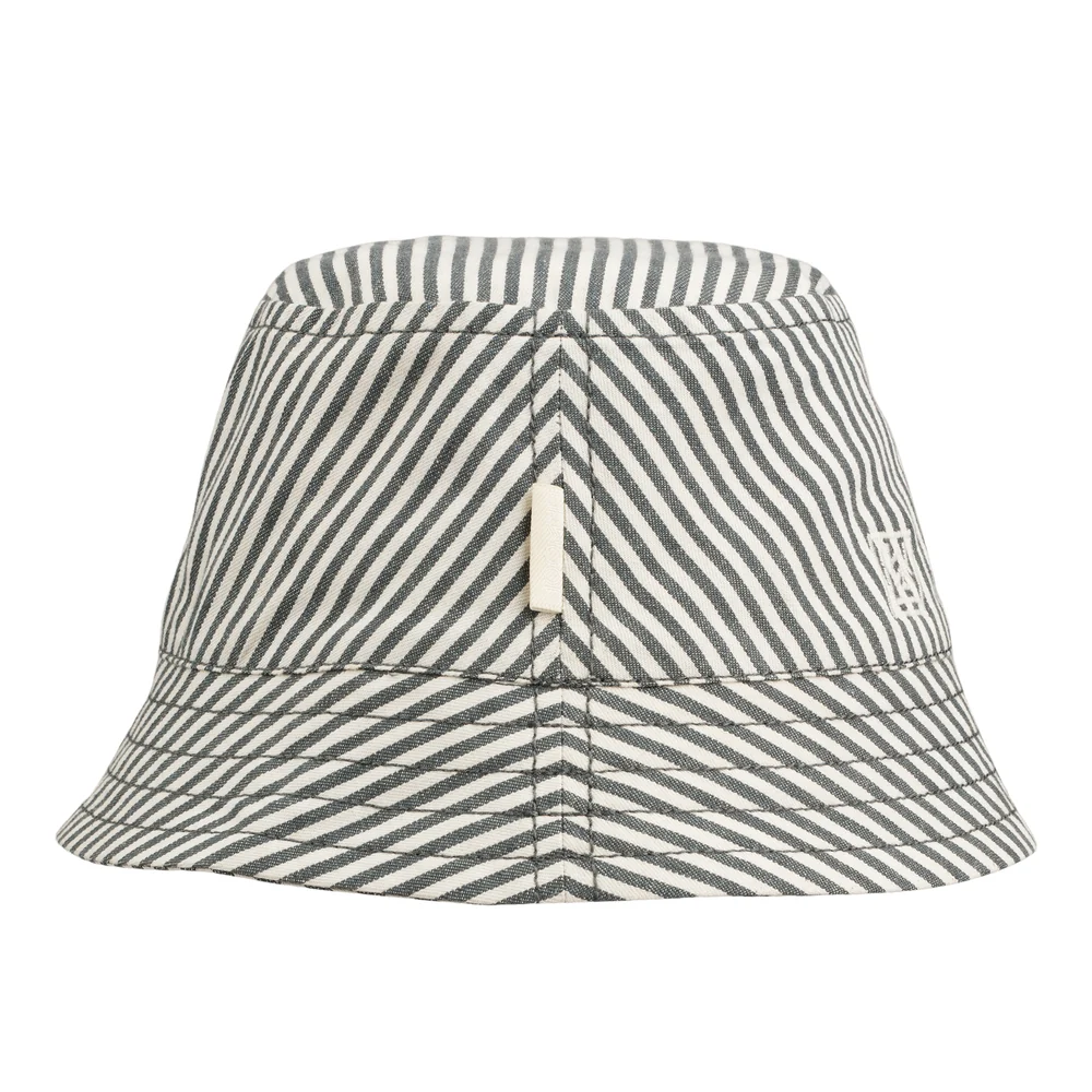 Liewood Chapéu Salva Stripe Whale B./Creme 9/12m