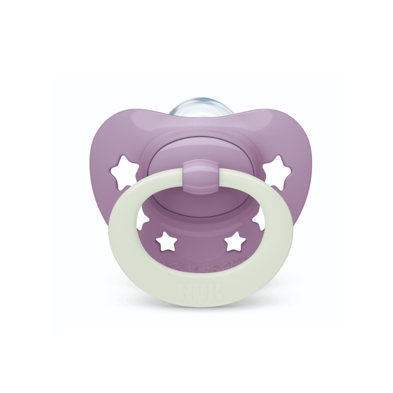 Nuk First Choice Day&Night Chupeta Roxo 18-36M X2