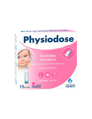 PHYSIODOSE SERUM PHYSIOLOGIQUE, 15 DOSES DE 5 ML