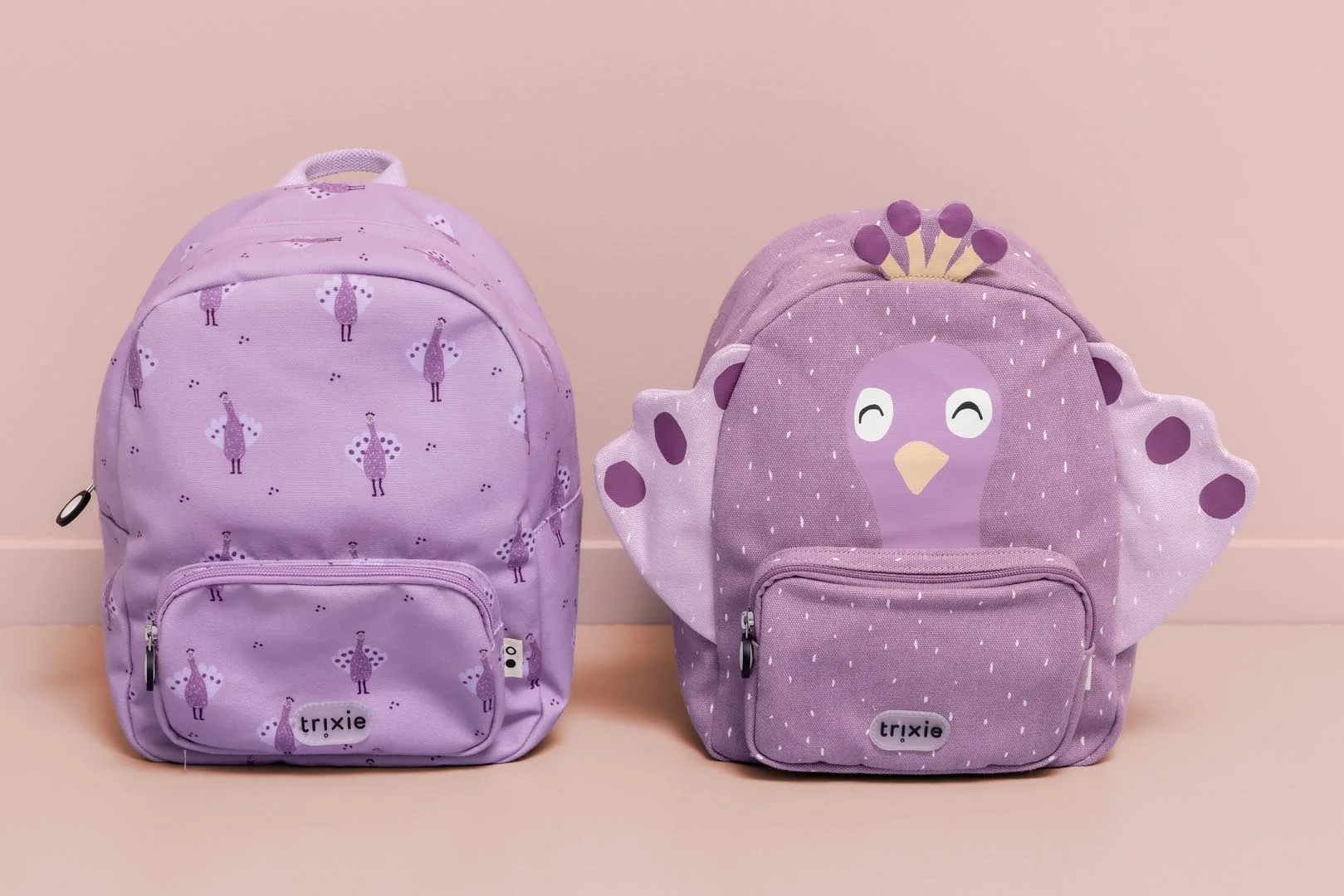 Trixie Mochila Estampada - Proud Peacock