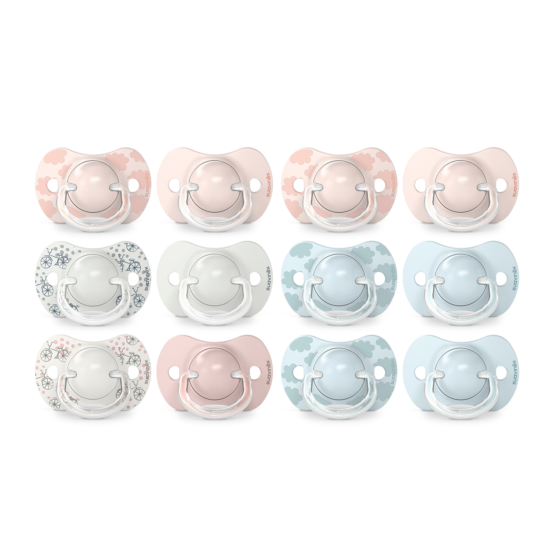 Suavinex Sx Pro Chupeta Fisiológica Silicone 0-6M X2