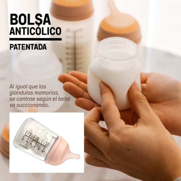 Suavinex Zero Bib TetSilColic S180 Deep