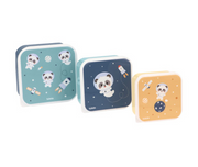 Tutete 3 Lancheiras Pandas In  Space
