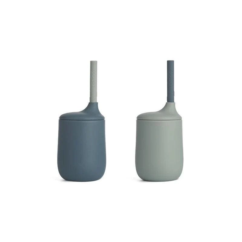 Liewood Ellis Sippy Cup Pack 2 Blue 9805 LW14229