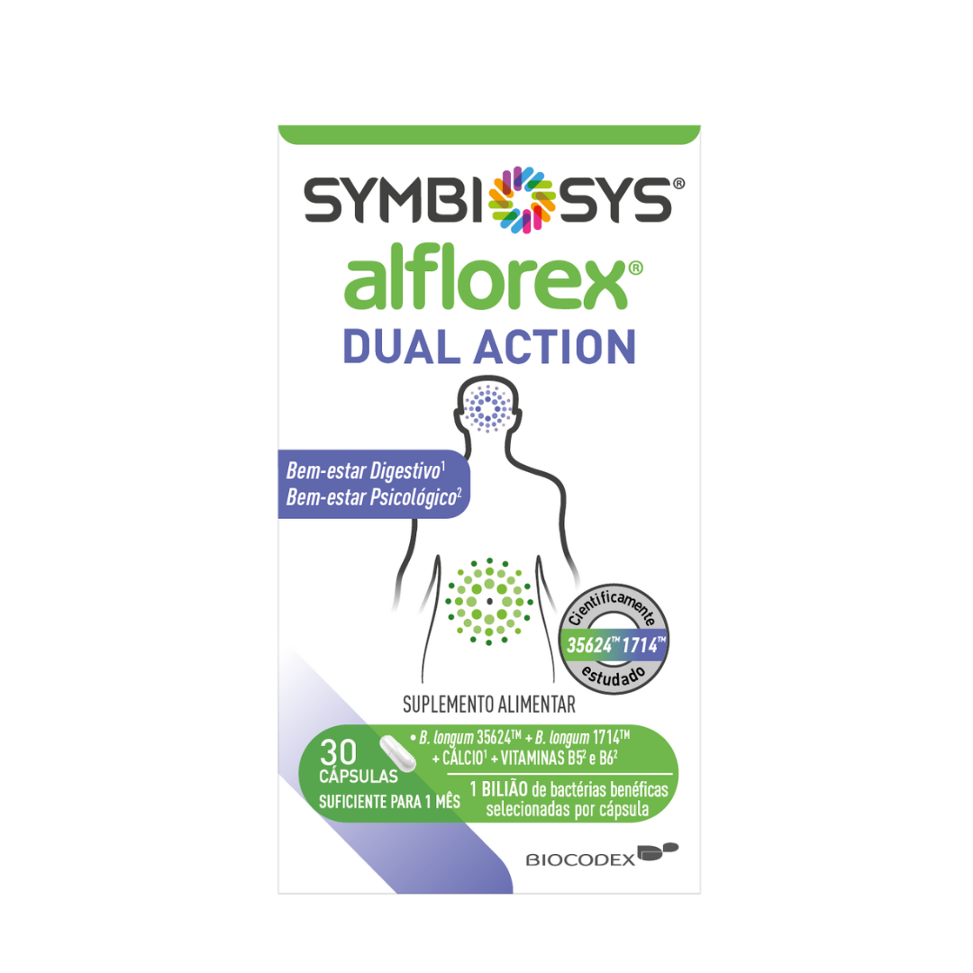 Symbiosys Alflorex Dual Action 30 cápsulas
