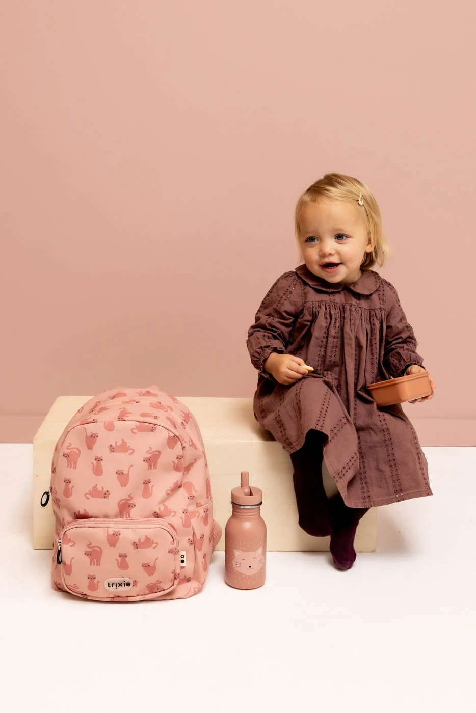 Trixie Mochila Estampada - Charming Cat