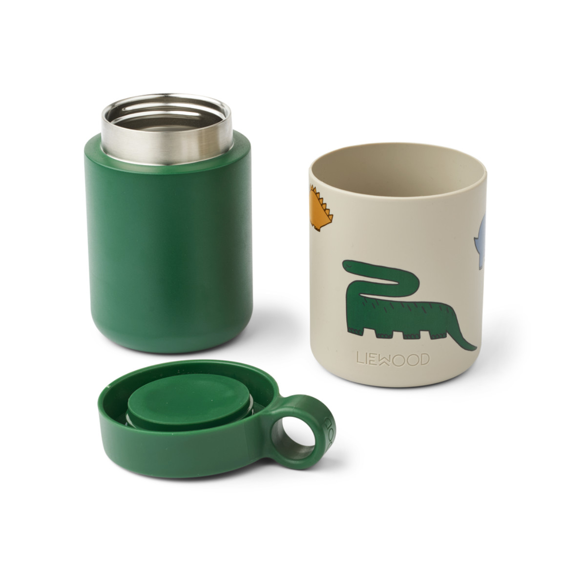 Liewood Kian Food Jar All Dinosaurs/Mist 2168