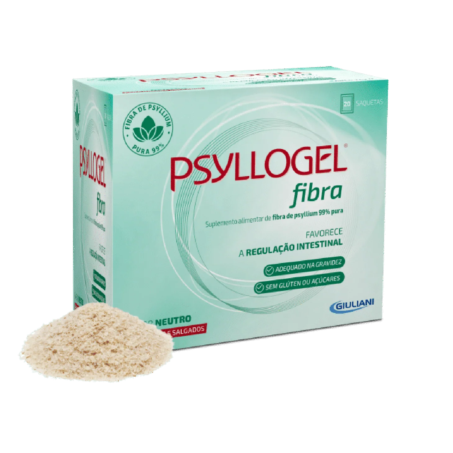 Psyllogel® Neutral Fiber 20 sachets