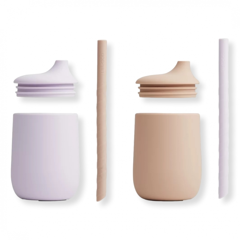 Liewood Ellis Sippy Cup Pack2 Lavander 9417 LW14229
