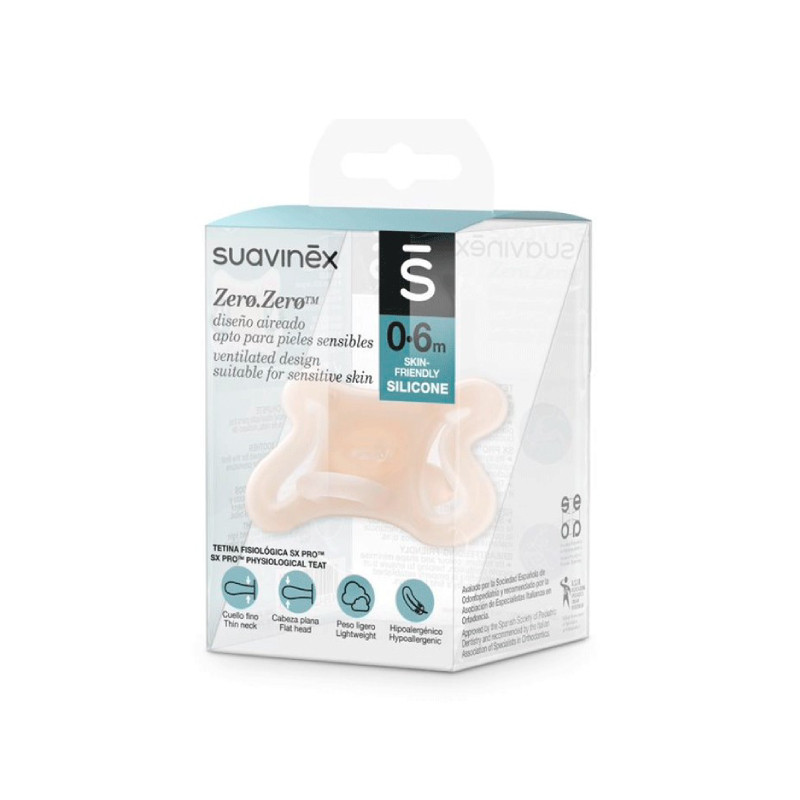 Suavinex Zero Chup Sil Fis0-6M Fair