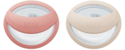 Nuk Mommy Feel Chupeta Silicone 0-9m Rosa X2