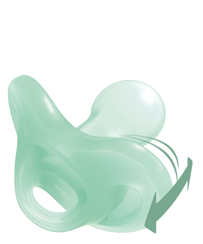 Nuk Sensitive Chupeta Silicone T1 0-6M X2