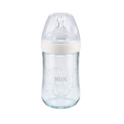 Nuk Nature Sense Biberão Indicador de Temperatura 240mL White Tetina M