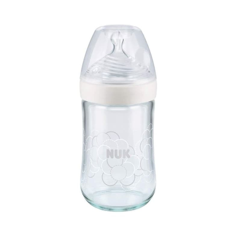 Nuk Nature Sense Biberão Indicador de Temperatura 240mL White Tetina M