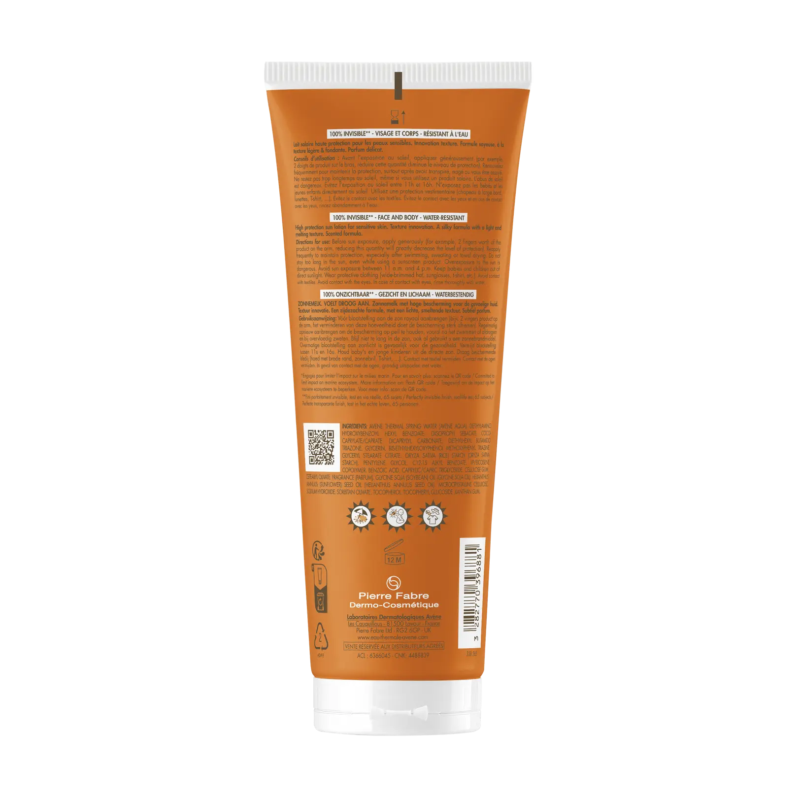 Avène Solar Leite SPF50 100 Ml