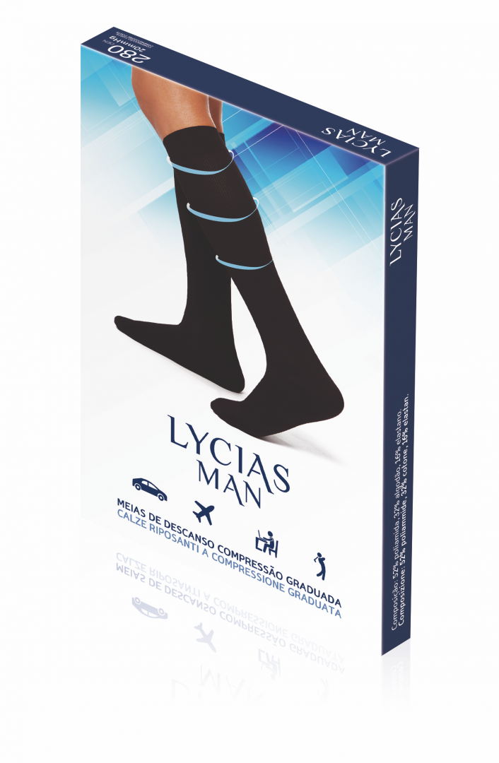 Lycias 2001001700 Man Meia T1 Preto