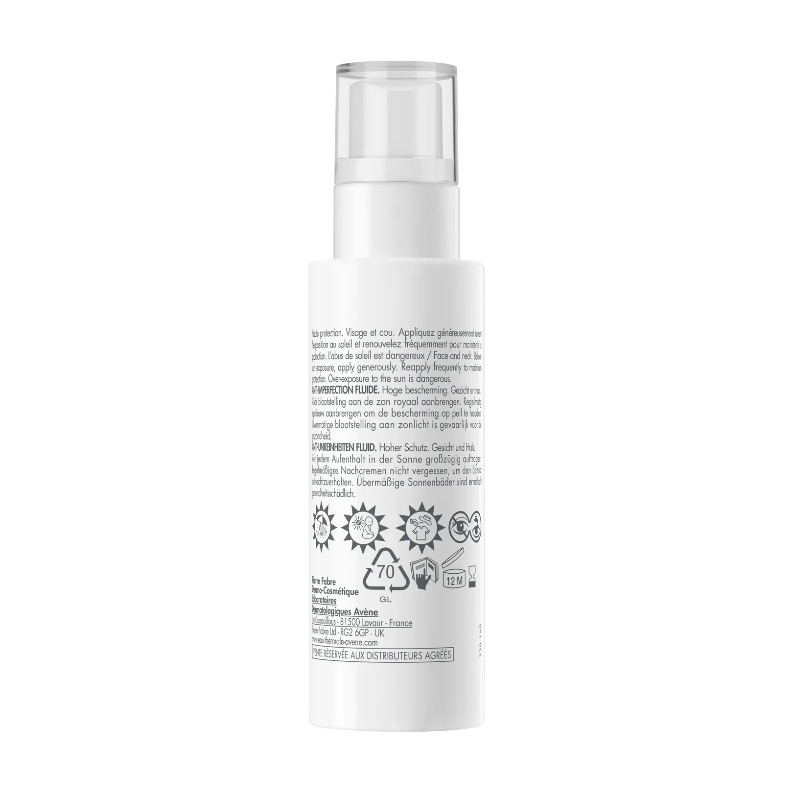 Avène Solar Fluido Anti-imperfeições SPF50 40Ml