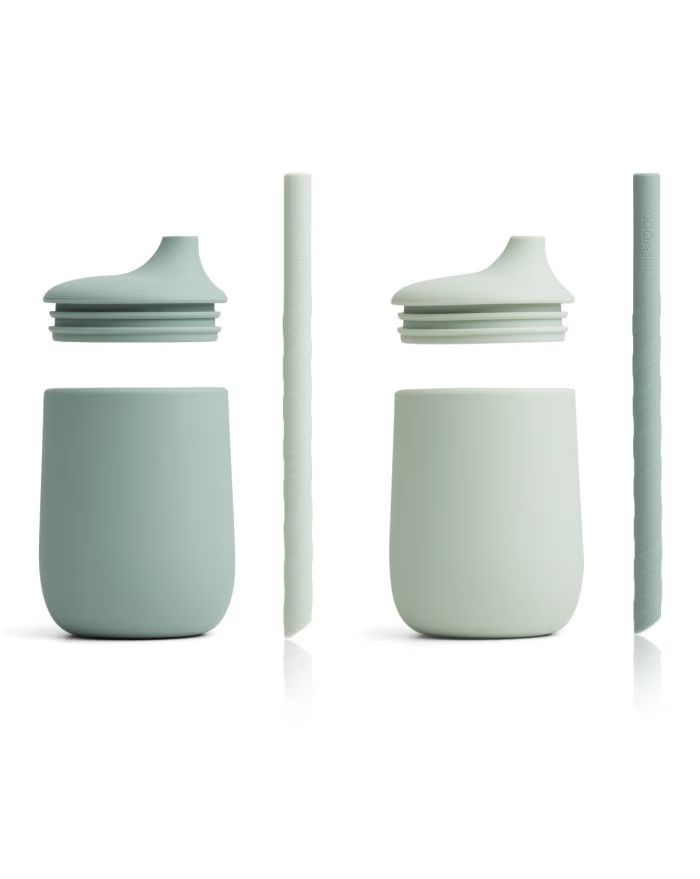 Liewood Ellis Sippy Cup Pack 2 Mint 8001 LW14229