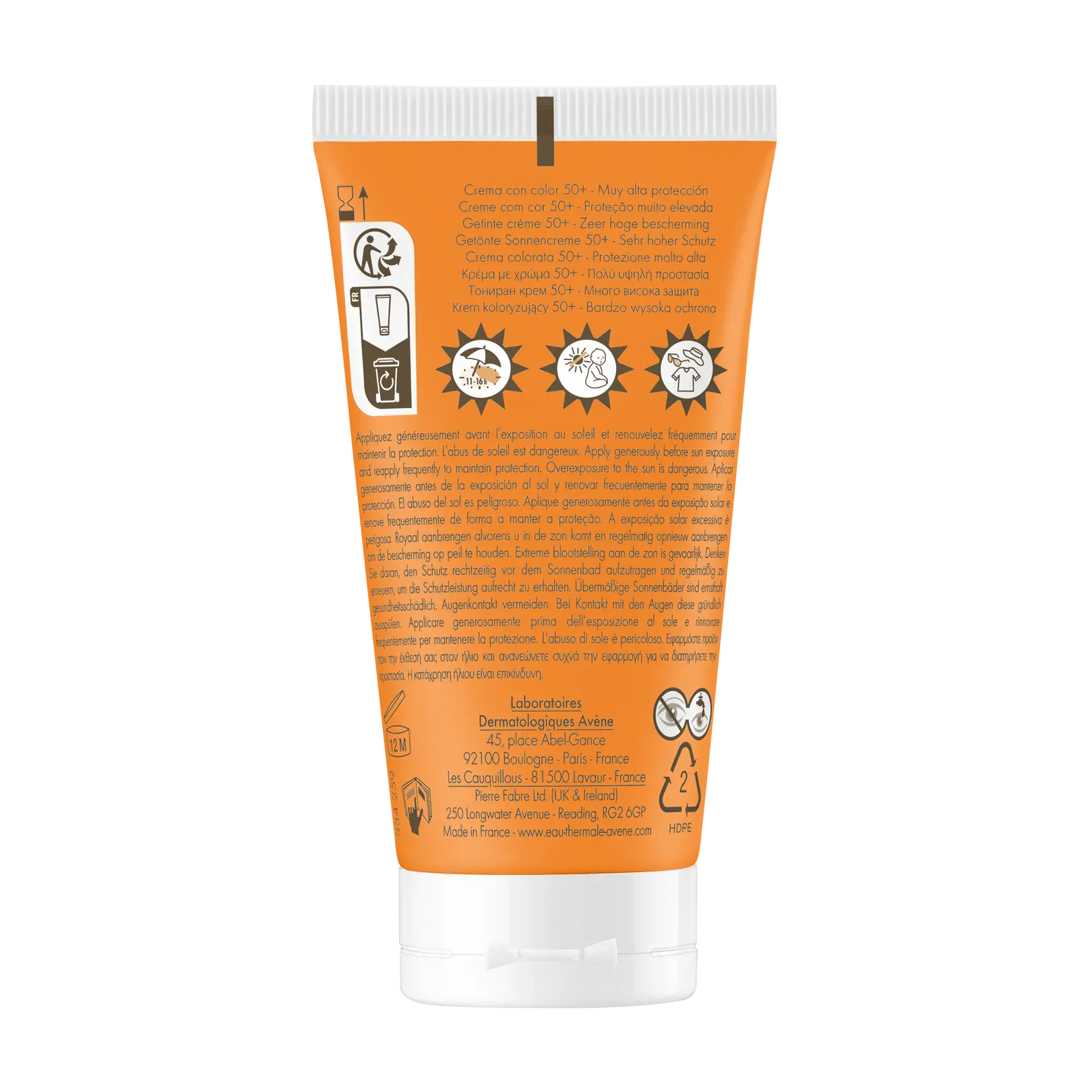 Avène Solar Spf50+ Creme Cor 50ml