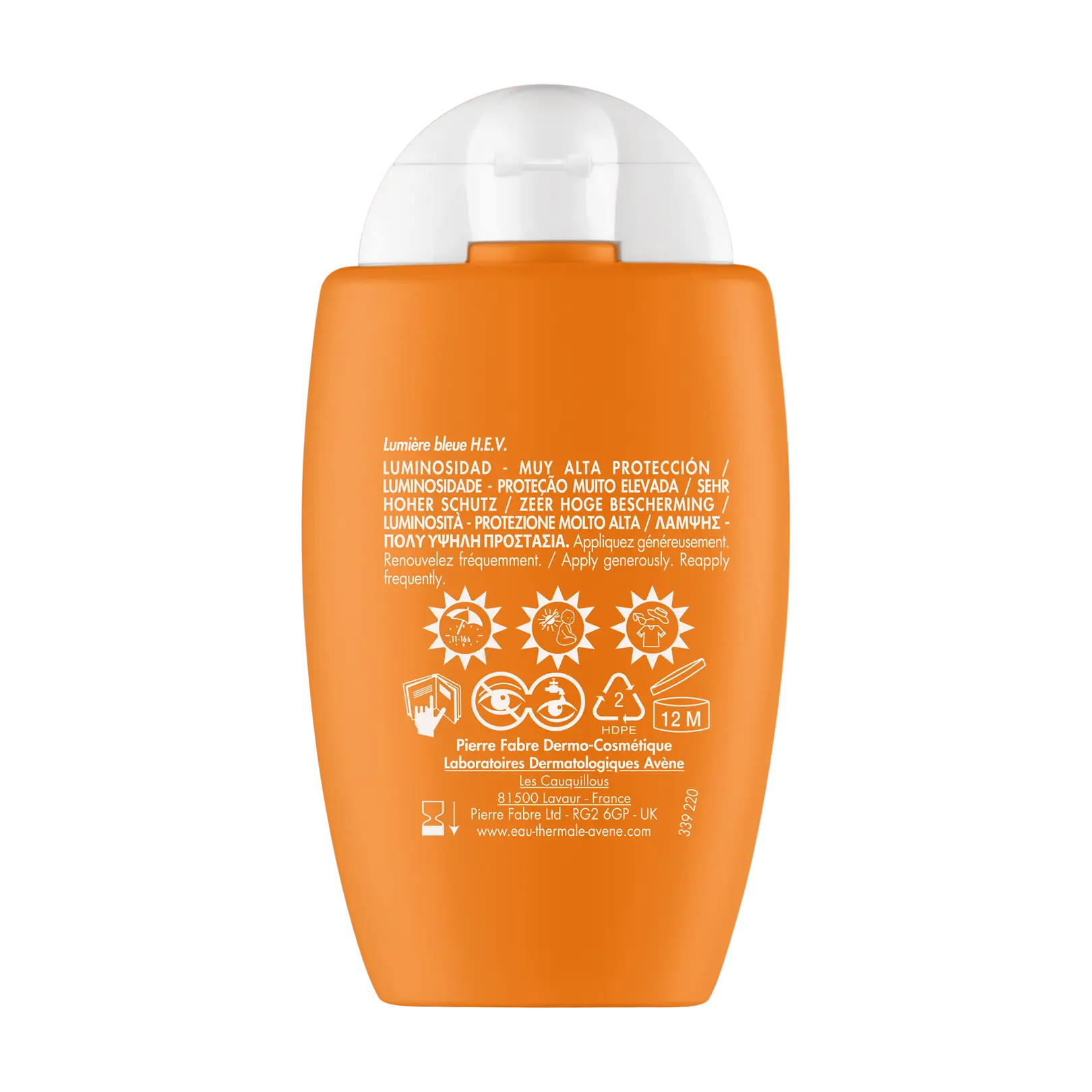 Avène Solar Ultra Fluid Luminosidade SPF50+ 50Ml