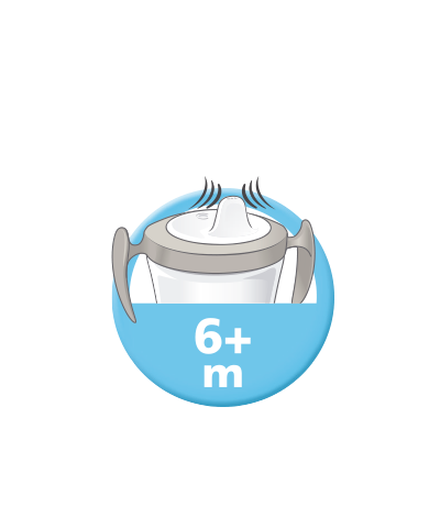 Nuk Trainer Cup Copo Evolution 6M+ 230Ml