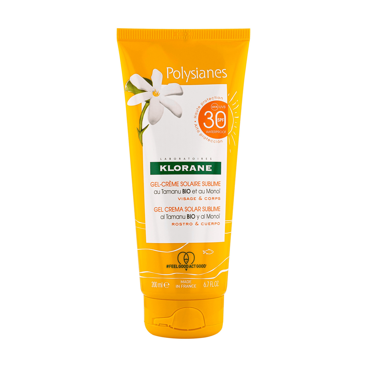Klorane Solar Poly Gel-Creme Sublime Fp30 200