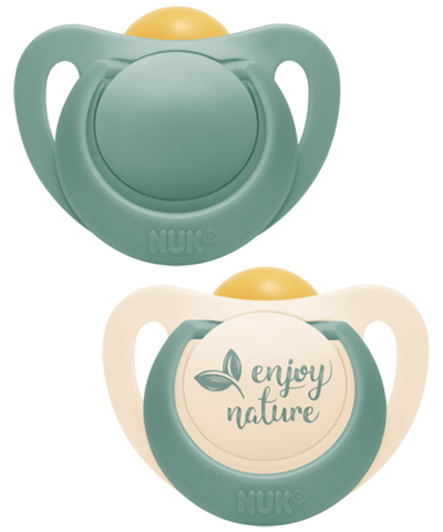 Nuk Nature Chupeta Latex T2 6-18M X2