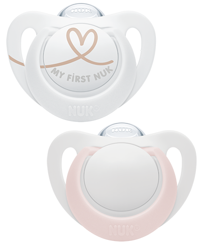 Nuk Star Chupeta Silicone T1 0-6M X2