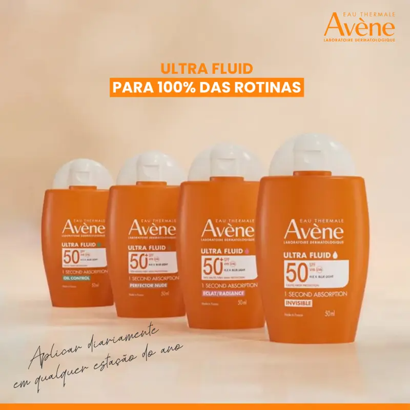 Avène Ultra Fl OneSec Invisivel SPF50 50Ml
