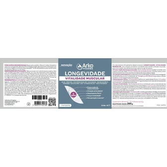 Arkopharma Longevidade Vitalidade Muscular Pó 285G