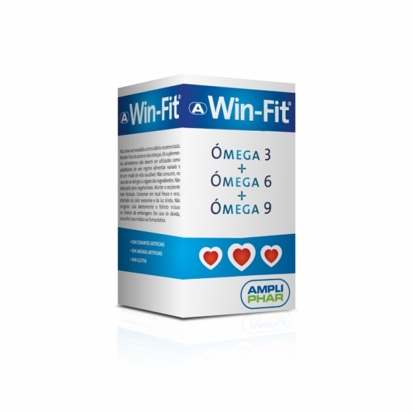 Win-Fit Ómega 3 + Ómega 6 + Ómega 9 Frasco 30 cápsulas
