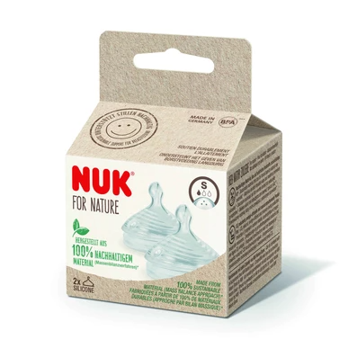 Nuk Nature Tetina Silicone S X2