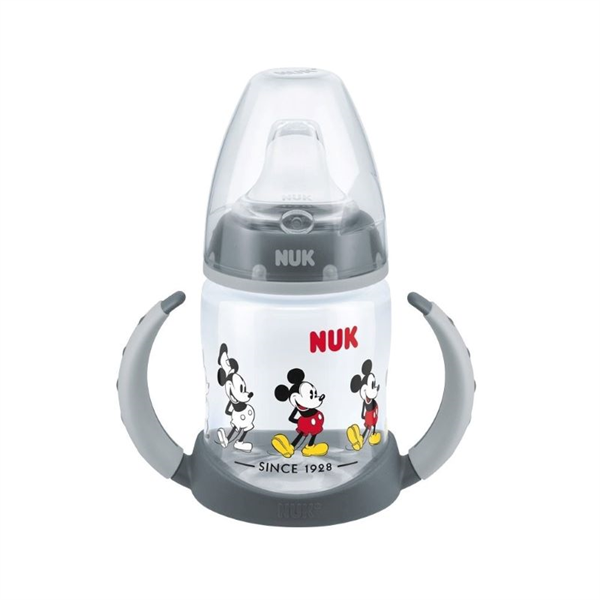 Nuk First Choice Biberão Aprendizagem Mickey Cinzento 150 6-18M