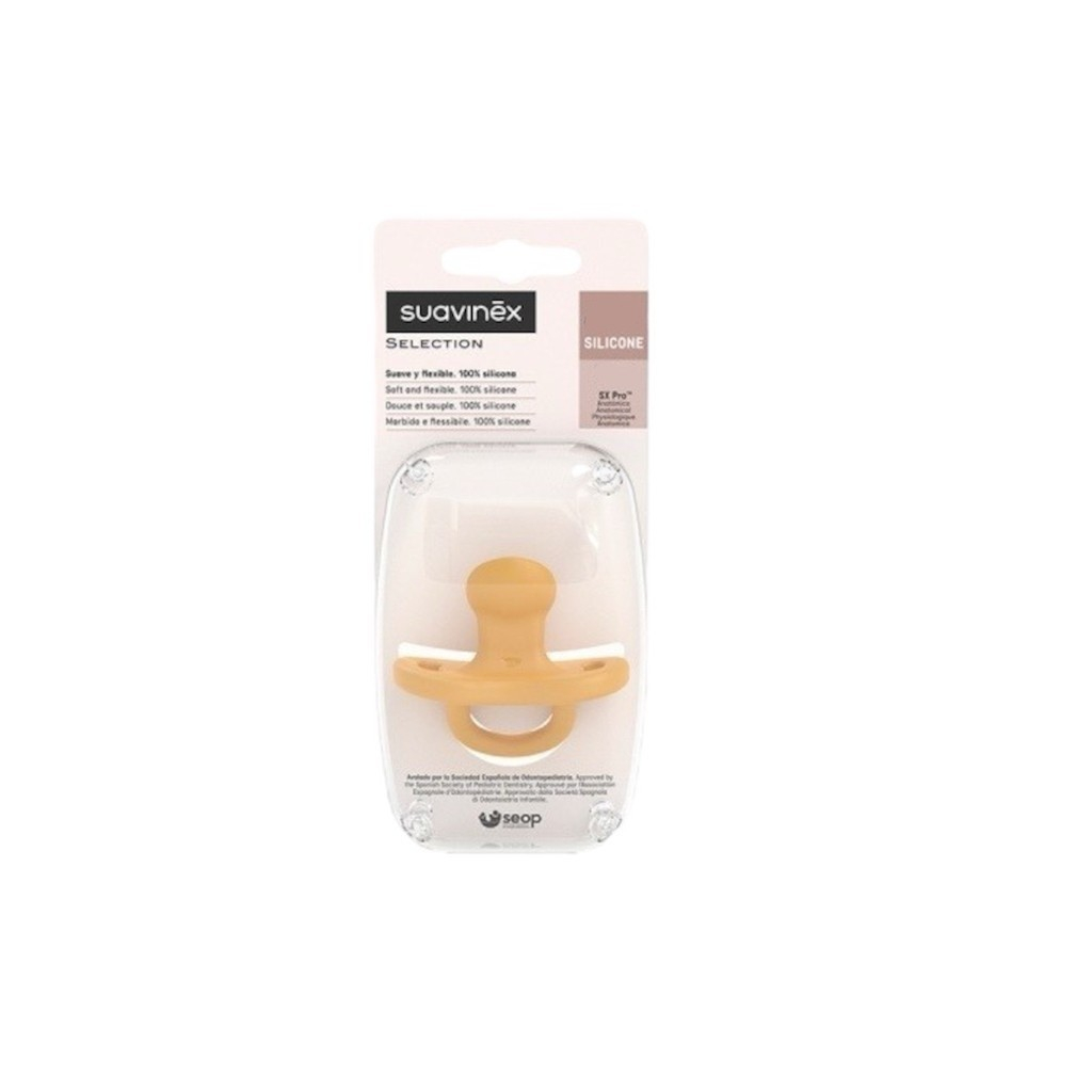 Suavinex Sx Pro Chupeta Anatomica Mostaza 0-6M