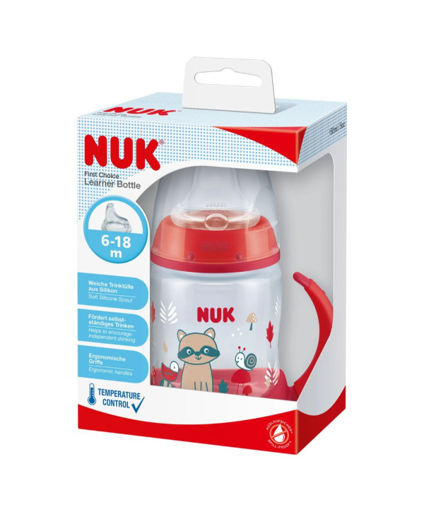 Nuk First Choice Biberão Aprendizagem Pp Reg Temp 150Ml 6-18M