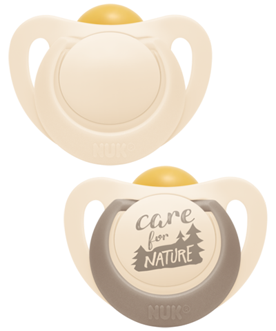Nuk Nature Chupeta Latex T2 6-18M X2