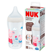 Nuk Perfect Match Biberão PP 260 Silicone M Peppa
