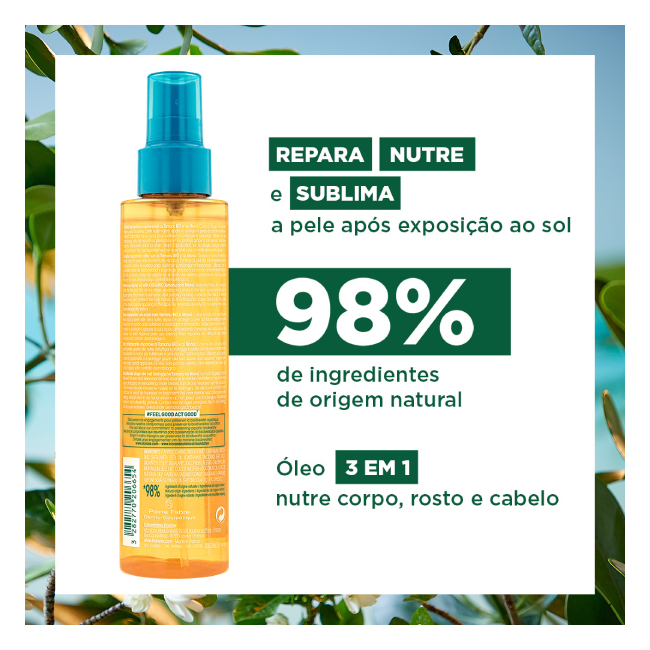 Klorane Solar Poly Óleo Seco Repar 150Ml