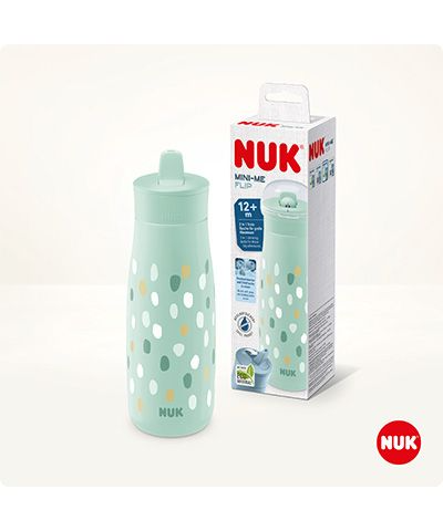 Nuk Mini-Me Flip CopoPP 450Ml 12M+ Verd