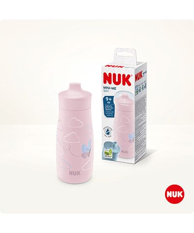 Nuk Mini-Me Sip Copo PP 300Ml 9M+ Rosa
